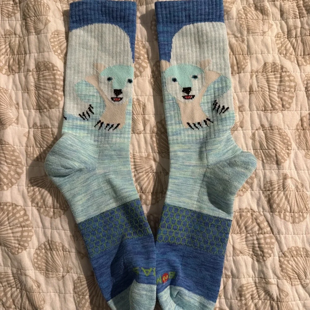 Bombas Eric Carle Polar Bear, Polar Bear, What Do You Hear? Socks Size Youth